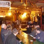 Steve Entertaining at a Bier Keller themed night